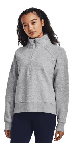 Under Armour Rival Fleece Half Zip Long Sleeve Pullover for Ladies