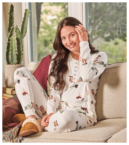 Printed joggers ladies sale