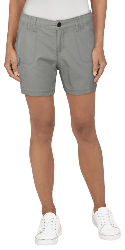 Natural Reflections Canvas Cargo Shorts for Ladies