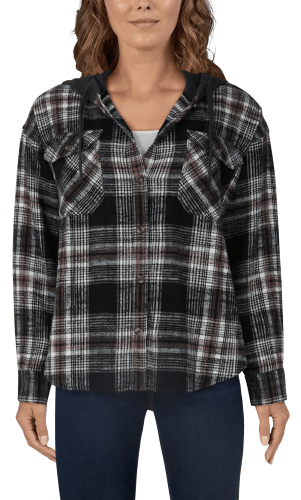 Cabelas hooded flannel top