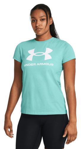 Turquoise under armour shirt top