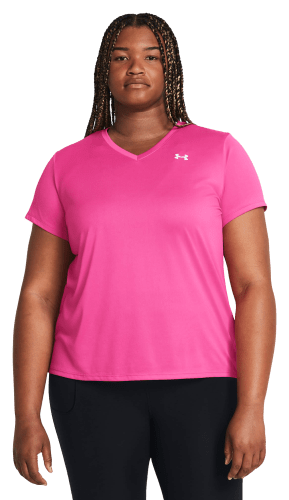 Under Armour Tech Short-Sleeve V-Neck T-Shirt for Ladies