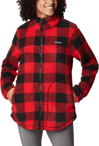 Columbia plaid jacket womens clearance
