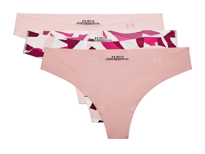 Under Armour Pure Stretch Women's Thong Underwear- 3-Pack | Source for  Sports