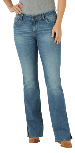 Wrangler Women's - Retro Mae Mid-Rise Bootcut Jeans – Go Boot Country