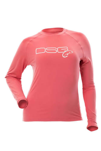 DSG Outerwear Solid Long-Sleeve Fishing Shirt for Ladies