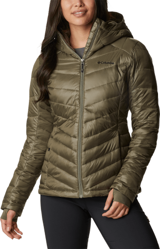 Columbia Joy Peak Mid Hooded Jacket for Ladies - Dark Sapphire - M