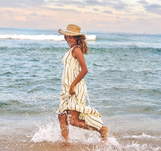 Natural Reflections Tiered Maxi Dress for Ladies | Bass Pro Shops