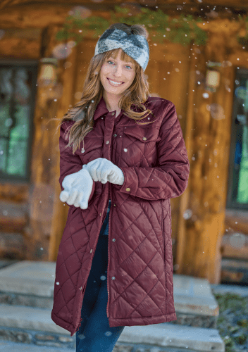 Natural Reflections Quilted Packable Jacket for Ladies
