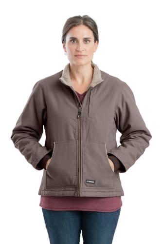 Berne Sherpa Lined Softstone Duck Jacket for Ladies Bass Pro Shops