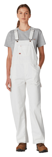 Women's Regular Fit Hickory Stripe Bib Overall Dress - Dickies US