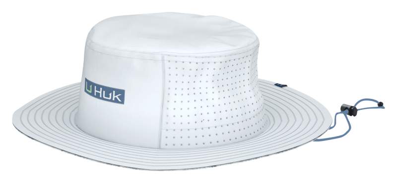 Huk Women's Aqua Dye Performance Bucket Hat - White - OSFM