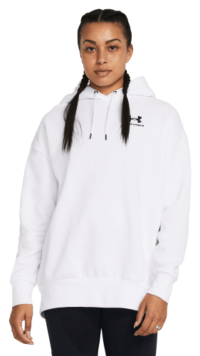 Ladies white deals oversized hoodie