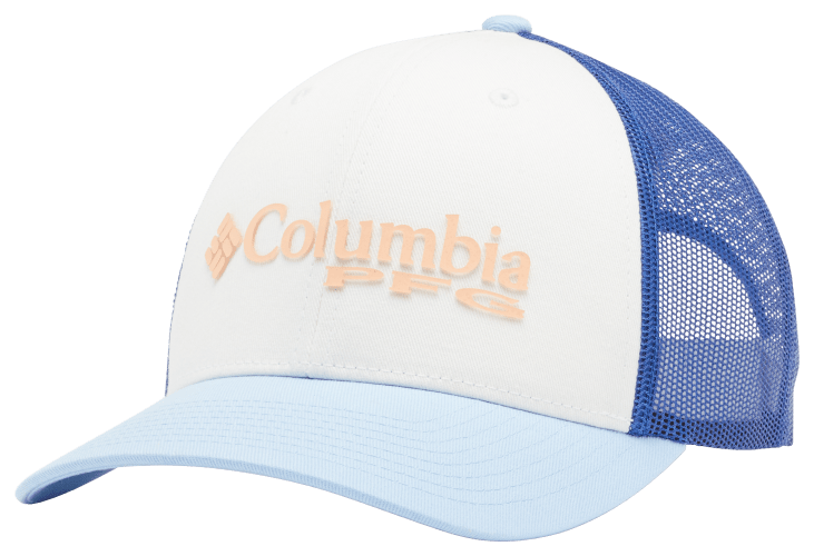 Columbia PFG Logo Mesh Snapback Cap for Ladies