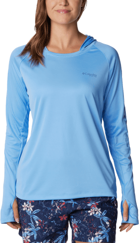 Columbia PFG Tidal Tee Long Sleeve Hoodie for Ladies