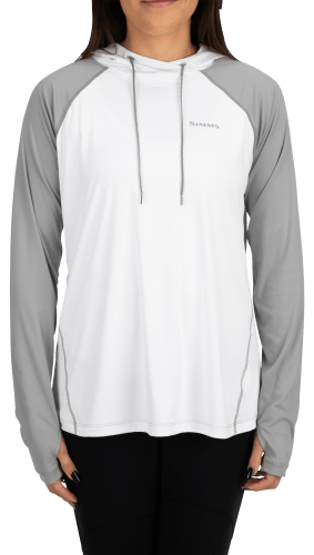 Simms Women's Solarflex Fishing Hoody Shirt with UPF 50 at  Women's  Clothing store