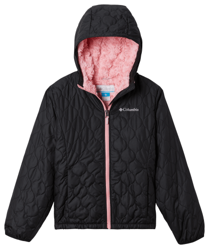  Columbia Youth Boys Rainy Trails Fleece Lined Jacket,  Black/Black Slub, XX-Small: Clothing, Shoes & Jewelry