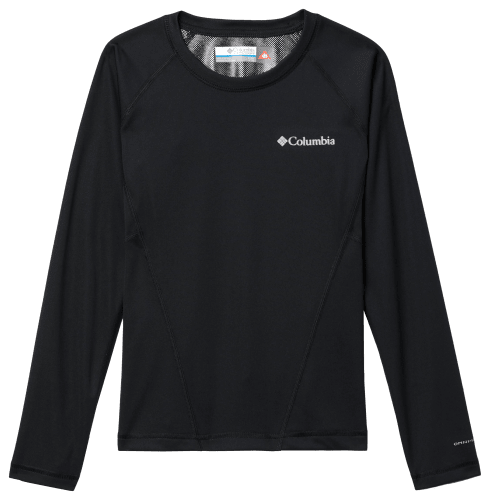 Columbia Omni Heat Midweight Base Layer Long Sleeve Shirt for Kids Black XL Cabela s