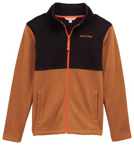 Bass Pro Shops Logo Full Zip Fleece Jacket for Toddlers or Kids Bass Pro Shops