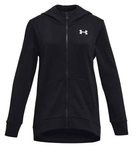 WOMEN'S LIGHT FLEECE LONG SLEEVE FULL-ZIP HOODIE