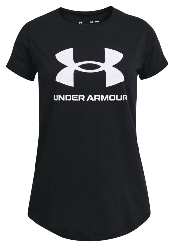 Under Armour Sportstyle Graphic Girls Short Sleeve T Shirt