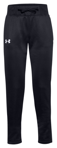 Under armour girls fleece pants best sale