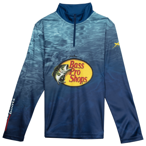 Bass Pro Shops Performance Quarter-Zip Long-Sleeve Shirt for Toddlers or  Boys