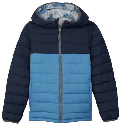 Outdoor Kids Reversible Down Alternative Jacket for Toddlers or