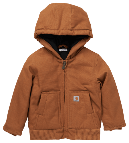 Carhartt Canvas Insulated Hooded Active Jacket for Babies or