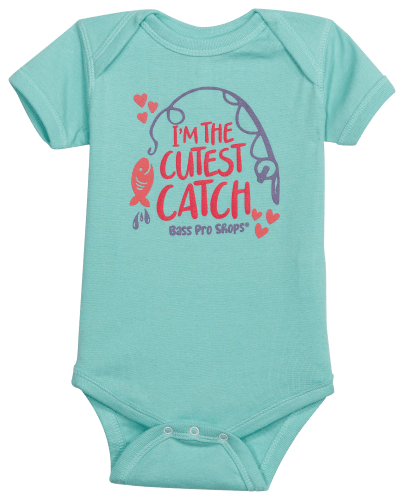 Bass Pro Shops I m The Cutest Catch Onesie for Babies Bass Pro Shops