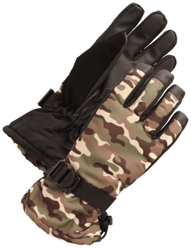 Camo ski gloves 2025