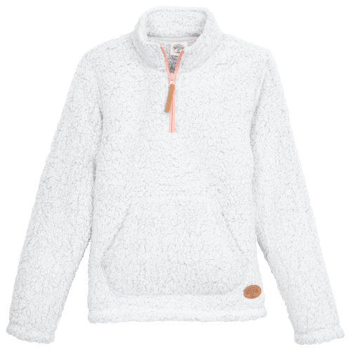 Outdoor Kids Sherpa Quarter Zip Pullover for Girls Bass Pro Shops