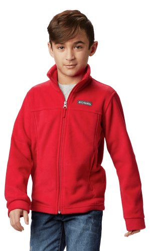 Columbia Steens Mountain II Fleece Jacket Boys Mountain Red XL