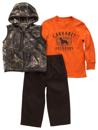 Carhartt Long-Sleeve Pocket Bodysuit for Babies