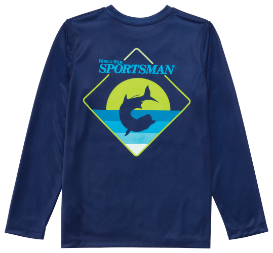 World Wide Sportsman Surfcaster Long-Sleeve Shirt for Kids