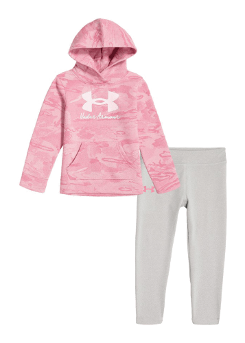 Pink Under Armour Womens Favourite Wordmark Leggings - Get The Label