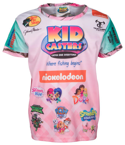 Bass Pro Shops Kid Casters Fishing Short-Sleeve Shirt for Toddlers or Girls