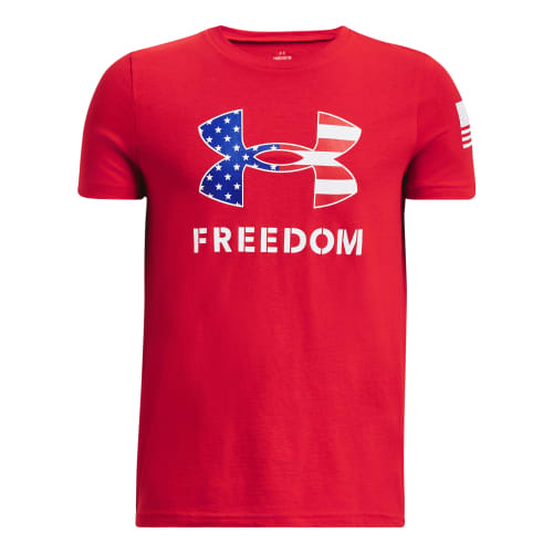 Under Armour Freedom Logo Short-Sleeve T-Shirt for Kids