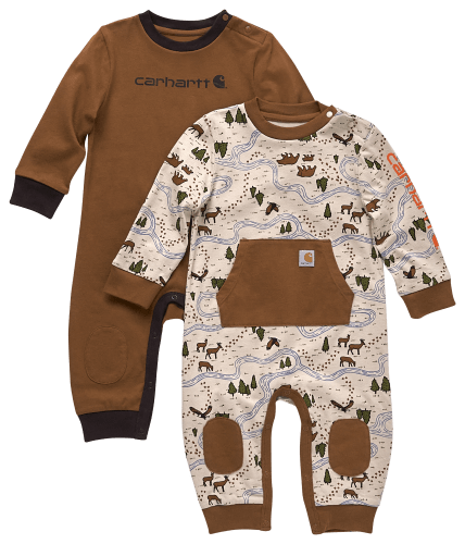 Carhartt Outdoor Long-Sleeve Coveralls 2-Piece Set for Babies