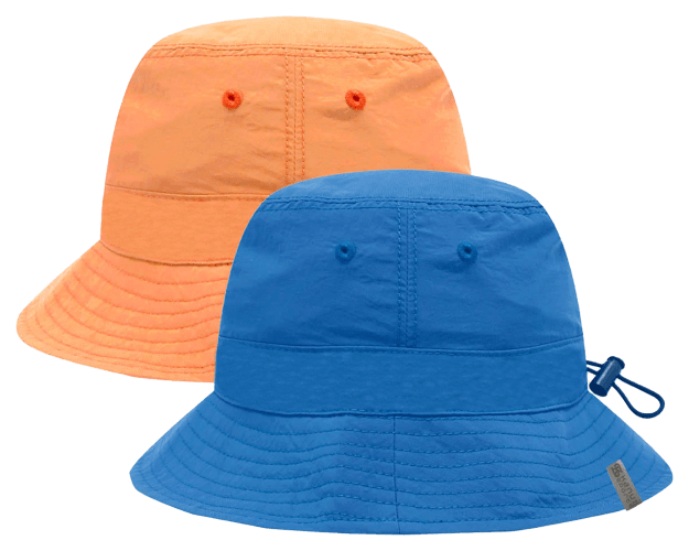 Kanut Sports Swifty Bug-Repellent Bucket Hat for Kids - Lolipop/Aqueous - S/M