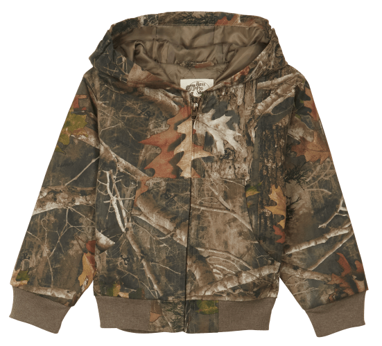 Gks Kids Real Tree Fleeced Lined Snap jacket 88-2000-1-JR-CAM Camo