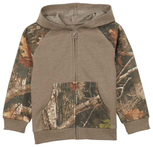 Bass Pro Shops Camo Accent Full-Zip Long-Sleeve Hoodie for Babies or  Toddlers