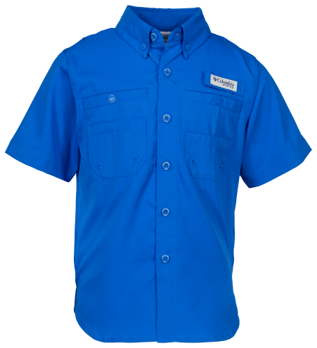 Royal blue columbia shirt best sale