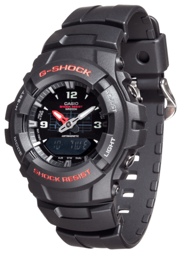 Grey Analog-Digital Men's Watch