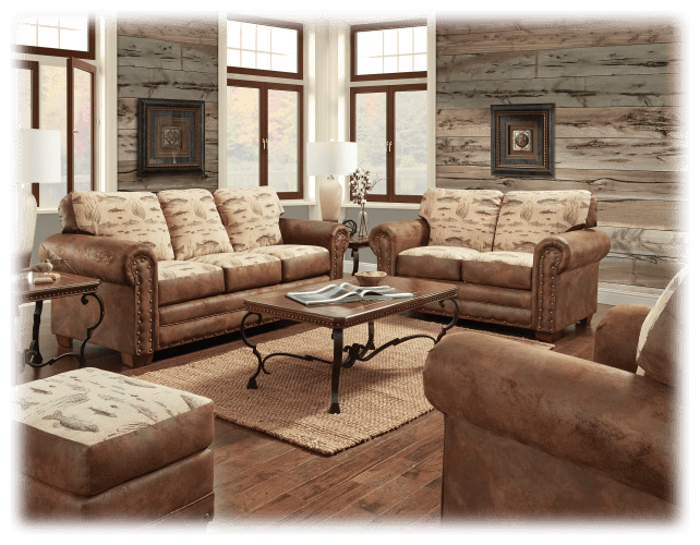 American Furniture Classics Angler's Cove Collection 4-Piece Living Room  Furniture Set