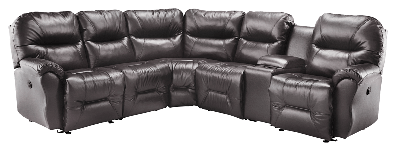 5 seat deals leather sectional
