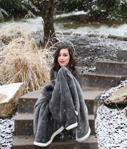 Carstens inc fleece throw shop