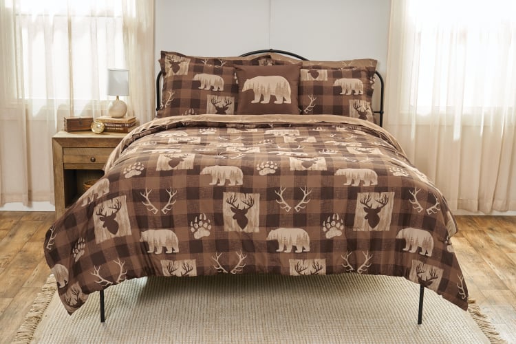 White River Hunter Collection Microfiber Comforter Set Cabela s
