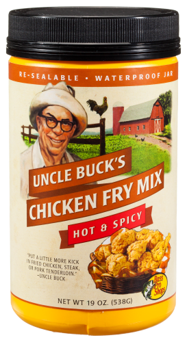 Uncle Buck's Chicken Fry Mix Hot & Spicy Blend