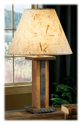 Table lamps shop rustic